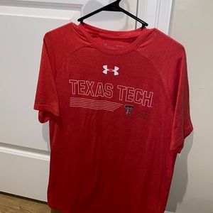 Under Armour Short Sleeve Texas Tech Tee Shirt